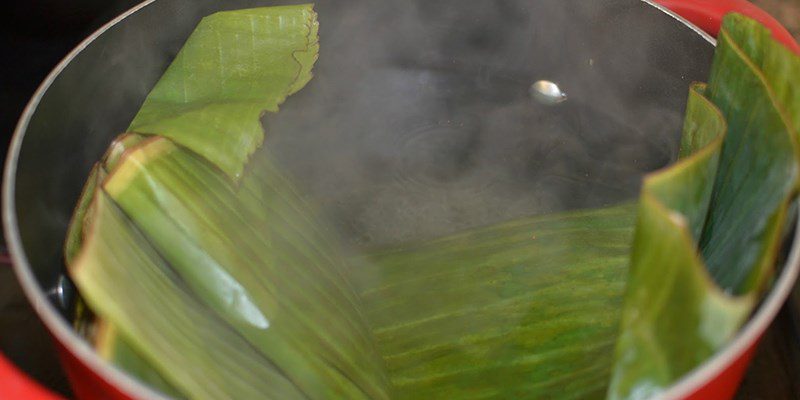 bảo quản lá chuối 