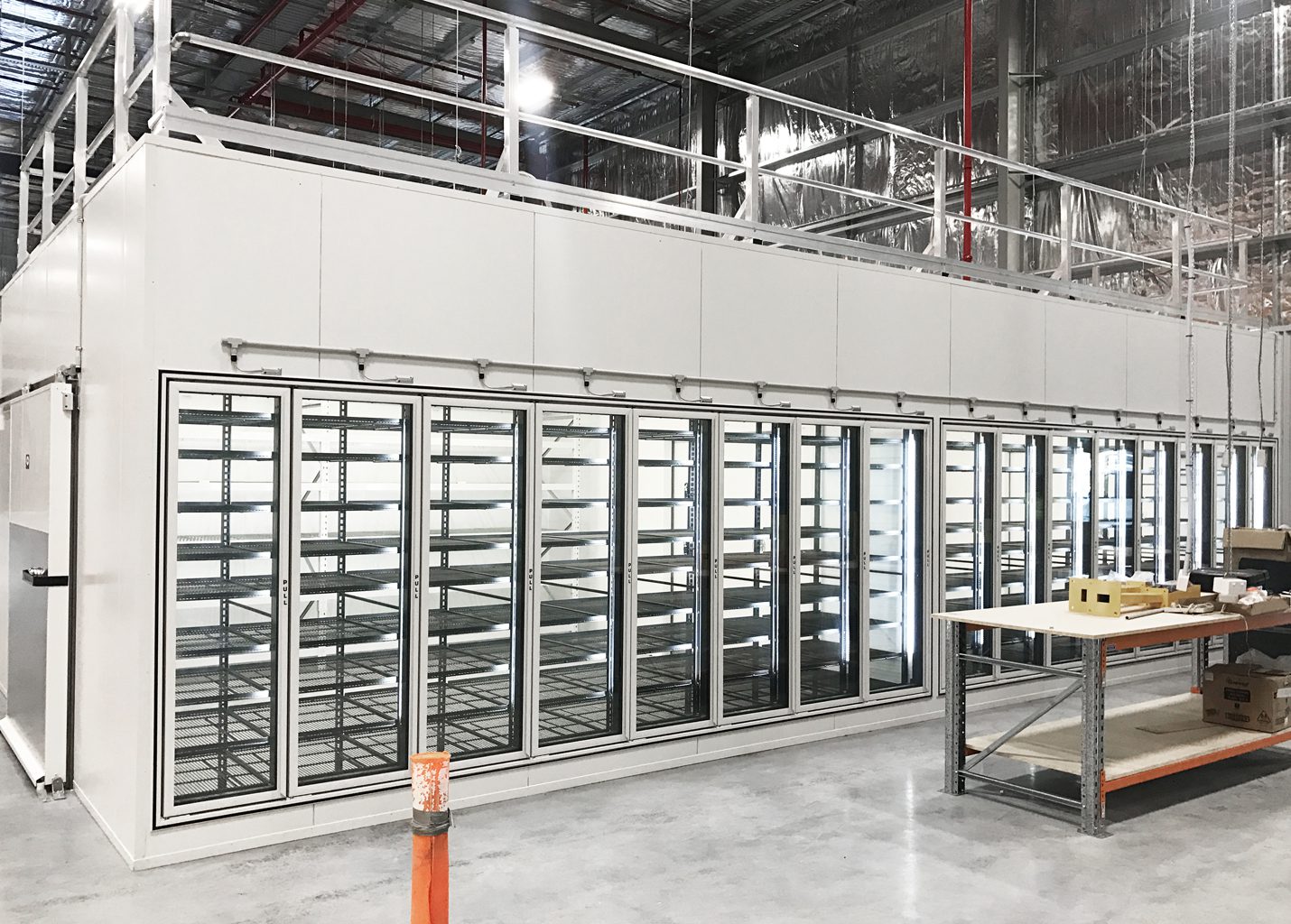 Pharmaceutical Refrigerated Coldroom Display Doors