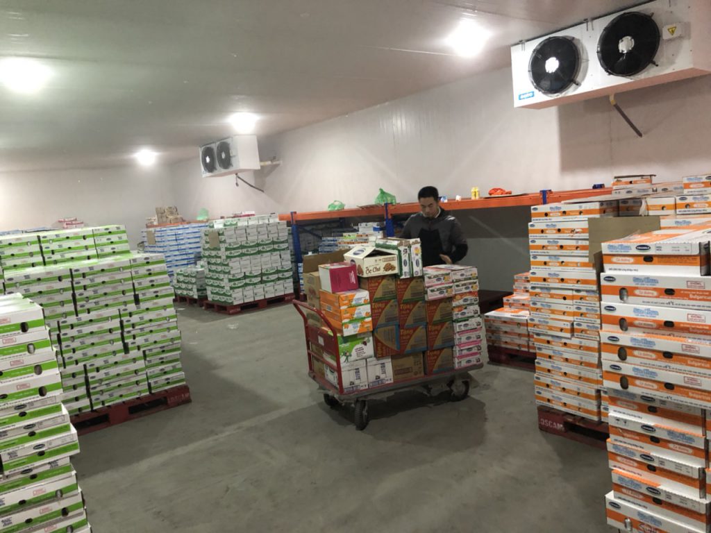 Kho lạnh bảo quản sữa